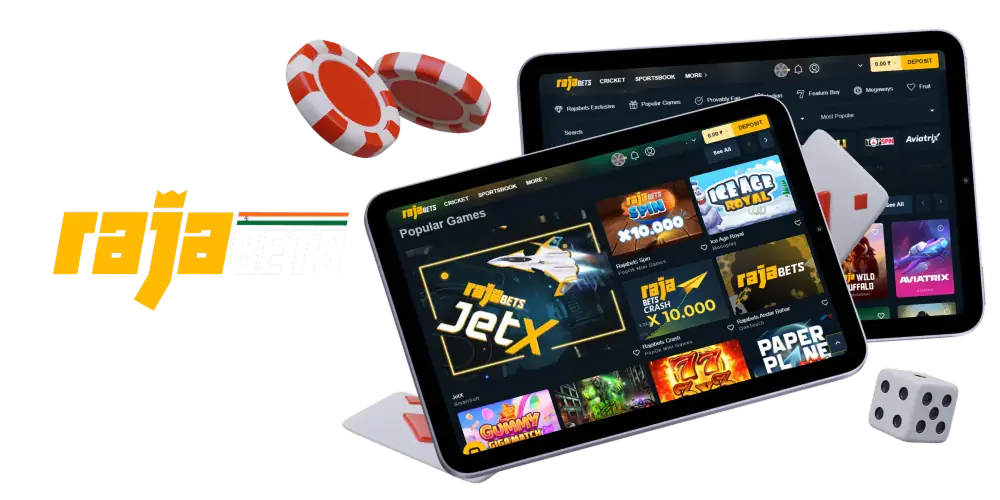 Casino Game Options on the Rajabets Website in India